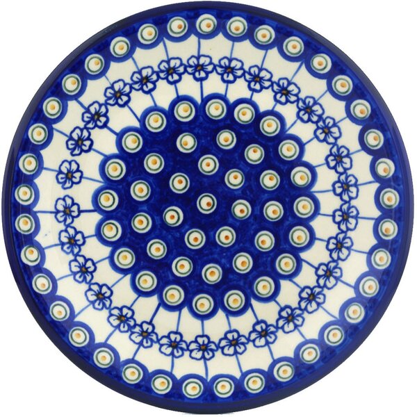 Polmedia Flowering Peacock Ceramic Decorative Plate Perigold